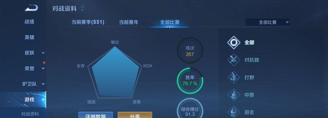 星耀段位八十五评分在《王者荣耀》中代表什么？