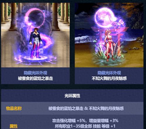 dnf抽奖光环属性详情是什么？作用大吗？